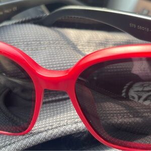 Gucci Bold Red Sunglasses